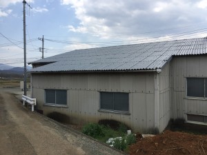 屋根施工前