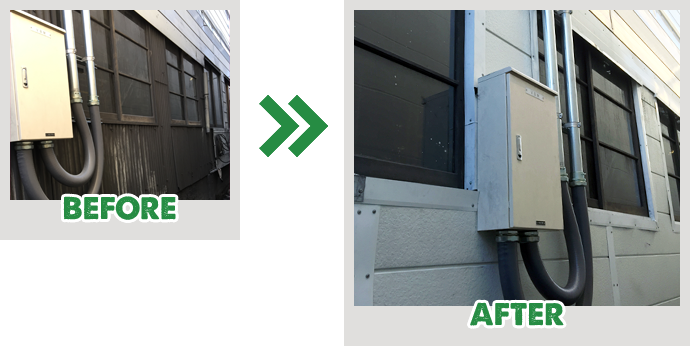 金属板でオシャレにコーディネート 屋根 雨樋 外壁工事の望月建築板金